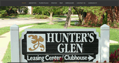 Desktop Screenshot of livehuntersglen.com